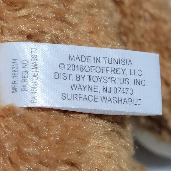 Steiff FAO Geoffrey Teddy Bear 12 Inch Plush Stuffed Animal Soft Toy 2016 - Picture 6 of 7